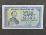 20 Kčs 1945 série KA