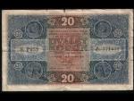 20 Kč 15.4.1919, serie P