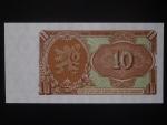 10 Kčs 1953 série BT, tiskárna Goznak Moskva