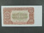 10 Kčs 1953 série NR, tiskárna STC Praha