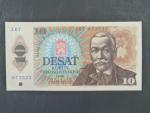 10 Kčs 1986 s. J 07
