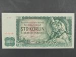 100 Kčs 1961 série G 68, číslovač 1c
