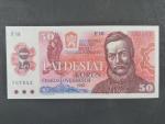 50 Kčs 1987 s. F 18 bez podtisku 