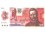 50 Sk 1987 s. F kolkovaná, Baj. SK2a