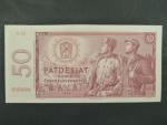 50 Kčs 1964 s. G 12 - úzký typ číslovače