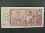 50 Kčs 1964 s. G 20 - úzký typ číslovače