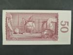 50 Kčs 1964 s. G 24 - úzký typ číslovače