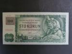 100 Kč 1961 s. G 78 II.vydání, kolkovaná, čitelná nepřelepená série