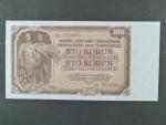 100 Kčs 1953 série KK, tiskárna STC Praha