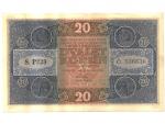 20 Kč 15.4.1919, serie P 239