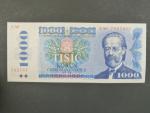 1000 Kčs 1985 s. C 40, sériové čísla blíž u sebe