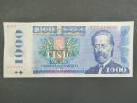 1000 Kčs 1985 s. C 77, sériové čísla dál od sebe