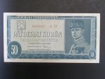 50 Kčs 3.7.1948, serie A 23