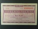 0,50 TKčs 1966 / III, K.Š.K. 33/2b