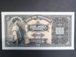 1000 Kč 8.4.1932, serie A, svislá perforace NEPLATNÉ