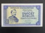 20 Kčs 1945 série HG