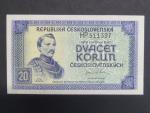 20 Kčs 1945 série HP