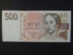 500 Kč 1993 s. Z, Baj. CZ 7a, Pi. 7