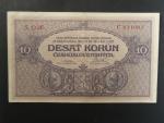 10 Kč 15.4.1919, serie O 145