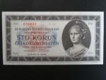 100 Kčs 1945 série H 23