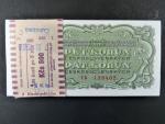 5 Kčs 1961 kompletní 100 ks balíček s původní bankovní páskou