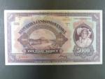 5000 Kč 6.7.1920, s.A, perf. SPECIMEN, na R stopy po lepu