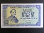 20 Kčs 1945 série HG