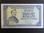 20 Kčs 1945 série HR