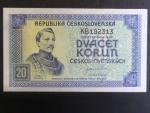 20 Kčs 1945 série KB