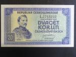 20 Kčs 1945 série LJ