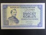20 Kčs 1945 série LZ