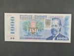 1000 Sk/Kčs 1985 s. U 19, kolkovaná, Baj. SK 5, Pi. 19