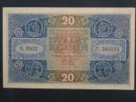 20 Kč 15.4.1919, serie P 022