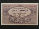 10 Kčs 2.1.1927 série N 147