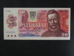50 Sk/Kčs 1987 s. I 08 kolkovaná, Baj. SK2b, Pi. 16
