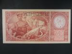 50 Kč 1.10.1929 série Tb, perf. SPECIMEN