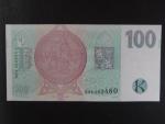 100 Kč 1997 s. H 84, Baj. CZ 18, Pi. 18