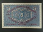 5 Kč 15. 4. 1919 série 0072