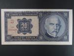 20 Kč 1.10.1926 série Lf, perf. SPECIMEN