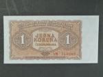 1 Kčs 1953 série AM, tiskárna Goznak Moskva