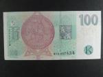 100 Kč 2019 s. M 15 s přítiskem ČNB 100 LET Kč 1919 - 2019