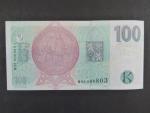 100 Kč 2019 s. M 03 s přítiskem ČNB 100 LET Kč 1919 - 2019