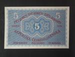 5 Kč 15. 4. 1919 série 0075