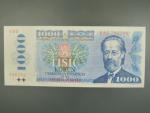1000 Kčs 1985 série C 85, sériové čísla dál od sebe