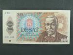 10 Kčs 1986 s. J 20