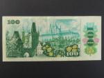 100 Kčs 1989 s. A 55, vzácně se vyskytující vysoká série