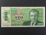 100 Kčs 1989 s. A 37, vzácně se vyskytující vysoká série