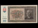 20 Ks 15.9.1939 , serie Fg, perf. SPECIMEN