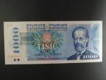 1000 Kč 1985 s. U 11, kolek tištěný, Baj. CZ 3b, Pi. 3
