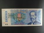 1000 Kč 1985 s. U 15, kolek tištěný, Baj. CZ 3b, Pi. 3